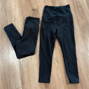 Tuff Athletics Kids Black Leggings